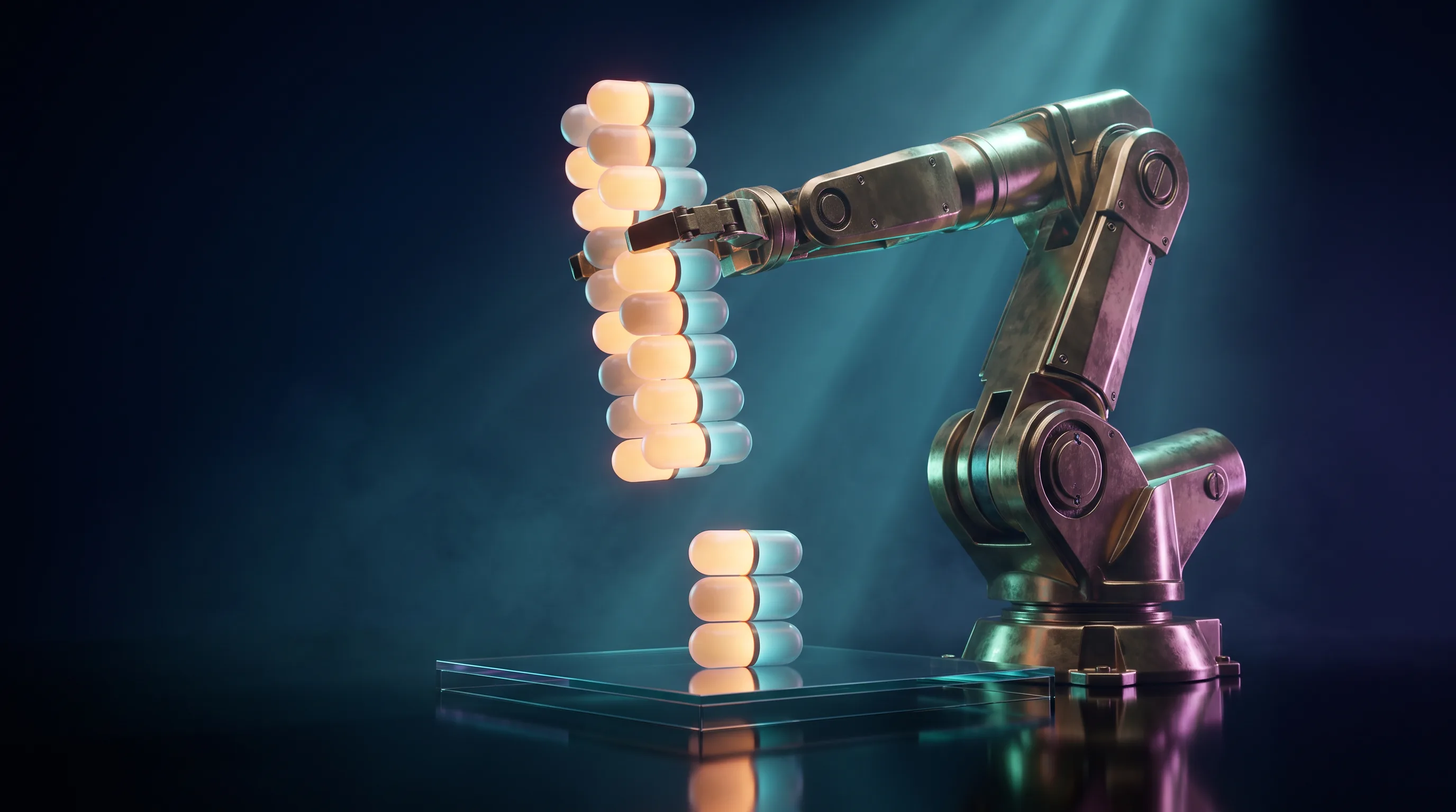 A brass arm lifting most of a stack of glowing cost blocks off a glass platform and leaving a small remainder, whether Extra Help covers Part D costs